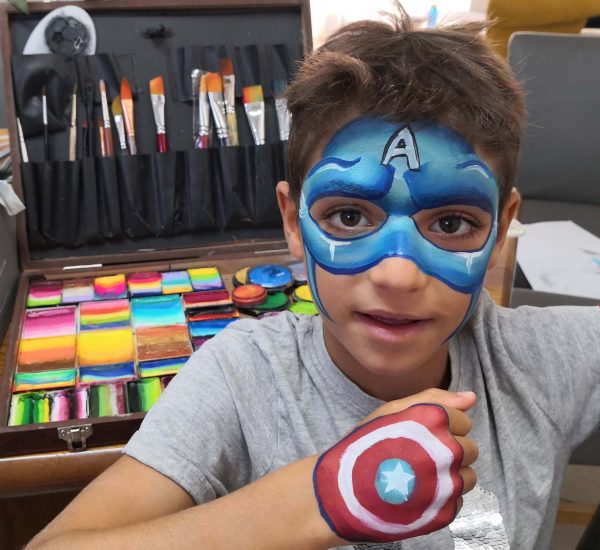 איפור קפטן אמריקה