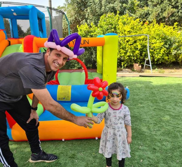 הכנת פרח מבלוני צורות